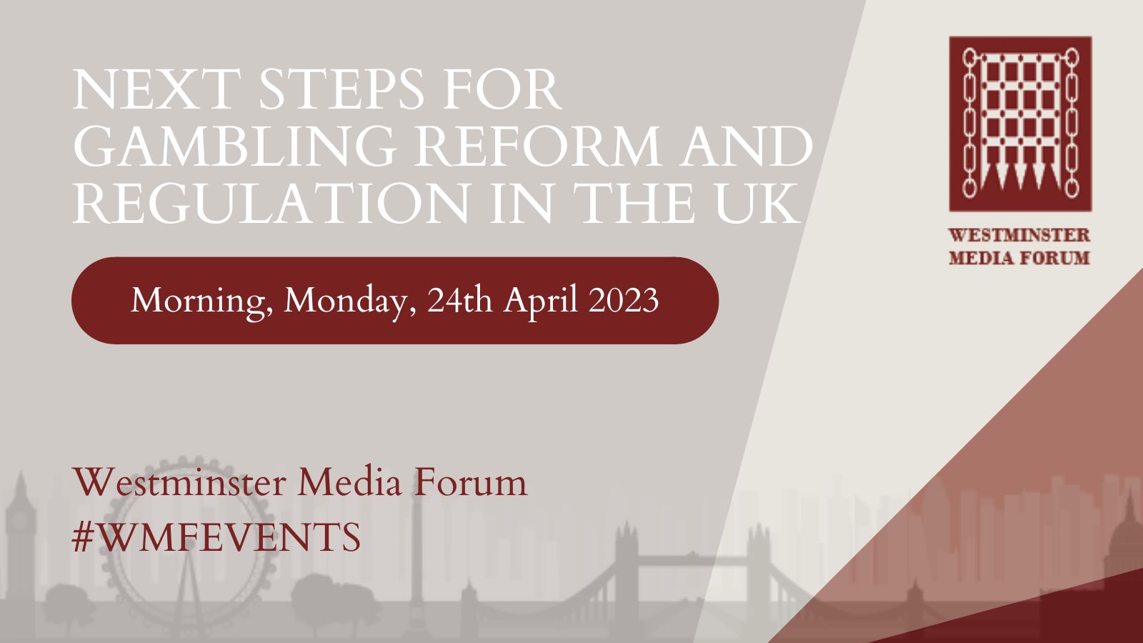 Westminster Media Forum conference April 2023